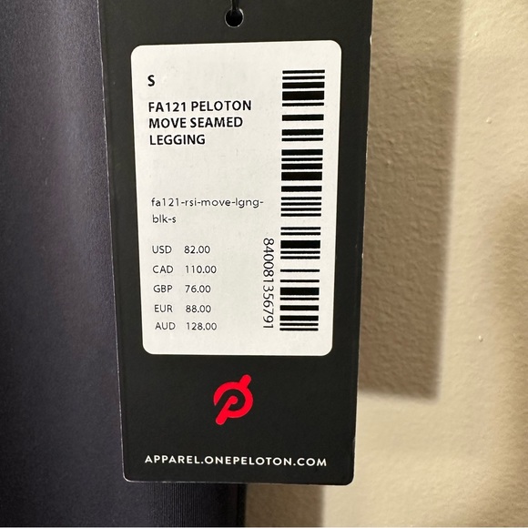 NWT Peloton Black Move Seam Leggings Size: Medium - Picture 5 of 8